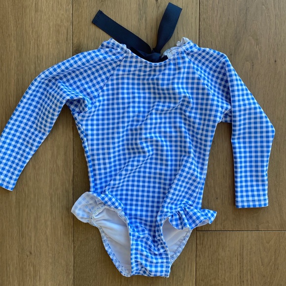 minnow Other - EUC size 1 minnow blue gingham